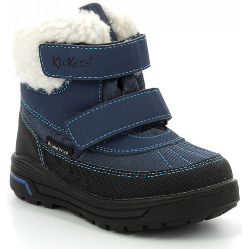 Scarpe Unisex bambino Stivaletti Kickers Kickbeddy Blu