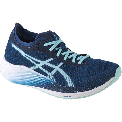 Scarpe Donna Running / Trail Asics Magic Speed Blu