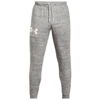 Abbigliamento Uomo Pantaloni da tuta Under Armour Pantaloni Rival Terry Jogger Uomo Onyx White Grigio