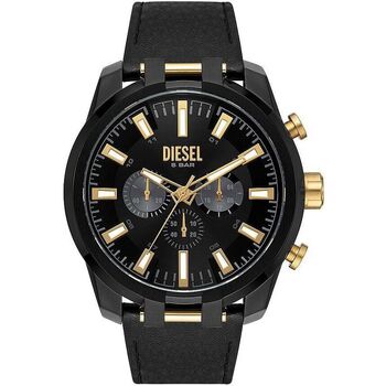 Orologi & Gioielli Uomo Orologi e gioielli Diesel DZ4610-SPLIT Nero