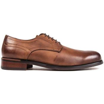 Scarpe Uomo Derby Sole Moore Plain Toe Scarpe Marrone