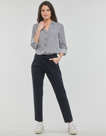 Abbigliamento Donna Pantaloni morbidi / Pantaloni alla zuava JDY JDYCATIA NEW ANCLE PANT Marine