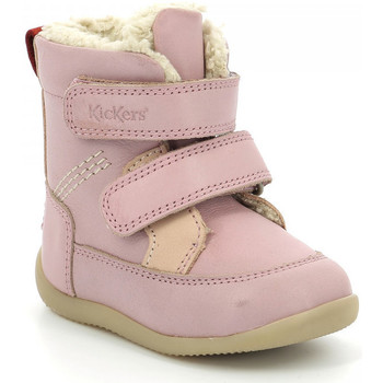 Scarpe Unisex bambino Stivaletti Kickers Bamakratch Rosa