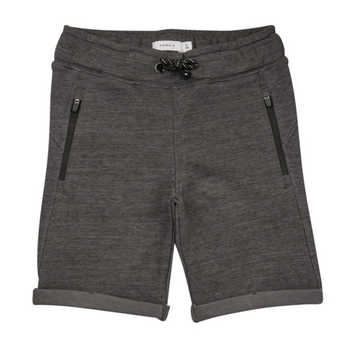 Abbigliamento Bambino Shorts / Bermuda Name it NKMSCOTTT SWE LONG SHORTS Grigio