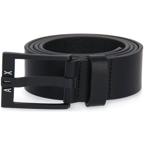 Accessori Uomo Cinture EAX ARMANI 20 TONGUE BELT Nero