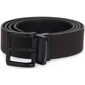 Accessori Uomo Cinture EAX ARMANI 20 TONGUE BELT Marrone