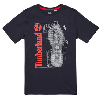 Abbigliamento Bambino T-shirt maniche corte Timberland T25T82 Nero