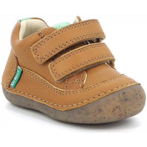 Scarpe Bambino Stivaletti Kickers Sostankro Marrone