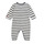 Abbigliamento Unisex bambino Pigiami / camicie da notte Petit Bateau A06P501 Bianco / Marine