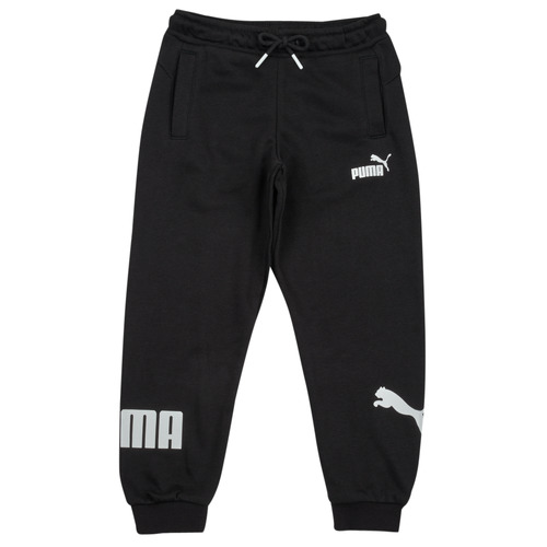 Abbigliamento Bambino Pantaloni da tuta Puma PUMA POWER SWEATPANT Nero