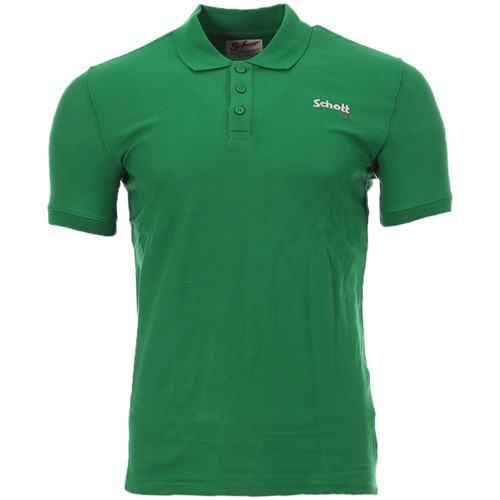 Abbigliamento Uomo T-shirt & Polo Schott SC0022 Verde