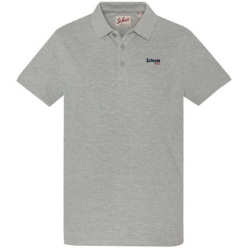 Abbigliamento Uomo T-shirt & Polo Schott SC0022 Grigio