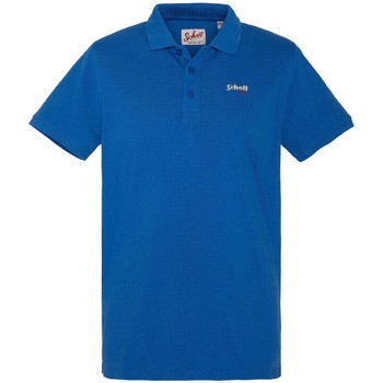 Abbigliamento Uomo T-shirt & Polo Schott SC0022 Blu