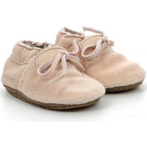 Scarpe Unisex bambino Scarpette neonato Robeez Fleece Crp Rosa