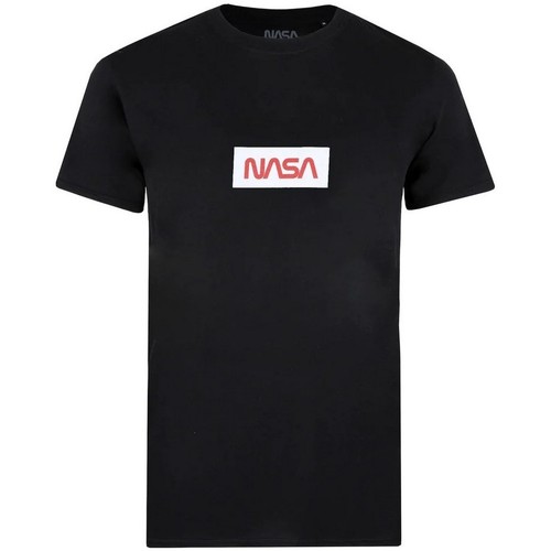 Abbigliamento Uomo T-shirts a maniche lunghe Nasa TV188 Nero