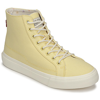 Scarpe Donna Sneakers alte Levi's DECON MID S Giallo