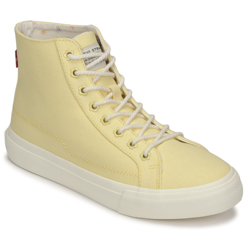 Scarpe Donna Sneakers alte Levi's DECON MID S Giallo