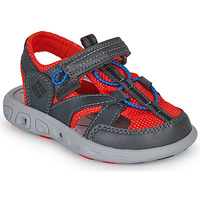 Scarpe Unisex bambino Sandali sport Columbia CHILDRENS TECHSUN WAVE Grigio / Rosso