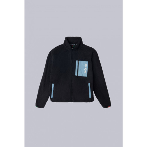 Abbigliamento Giacche Kickers Fleece Jacket Nero