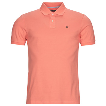 Abbigliamento Uomo Polo maniche corte Hackett ESSENTIALS SLIM FIT LOGO Arancio