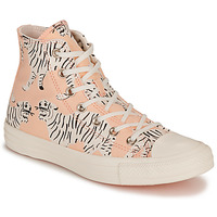 Scarpe Donna Sneakers alte Converse CHUCK TAYLOR ALL STAR-ANIMAL ABSTRACT Rosa / Bianco / Nero