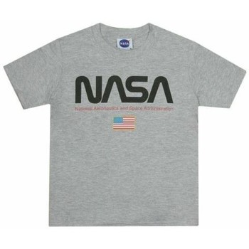 Abbigliamento Bambino T-shirt & Polo Nasa TV433 Grigio