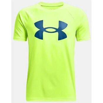 Abbigliamento Bambino T-shirt & Polo Under Armour UA Tech Big Logo Giallo