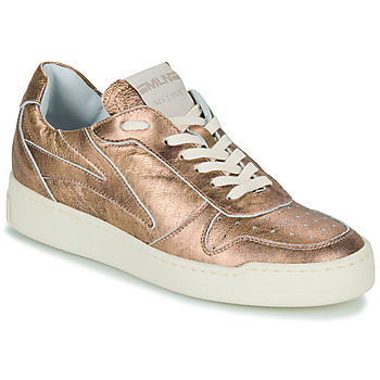 Scarpe Donna Sneakers basse Meline BZ513 Oro