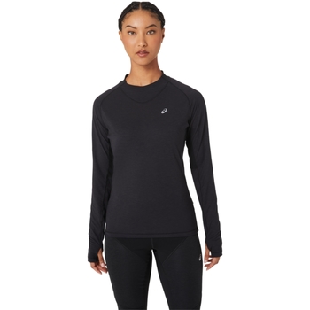 Abbigliamento Donna T-shirts a maniche lunghe Asics Winter Run LS Top Nero