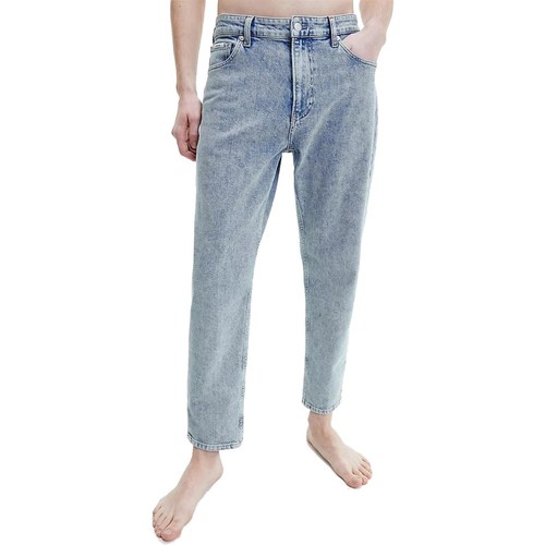 Abbigliamento Uomo Pantalone Cargo Calvin Klein Jeans K10K109460-32 Blu