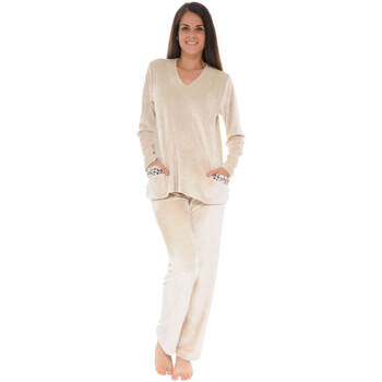 Abbigliamento Donna Pigiami / camicie da notte Pilus TELMA Beige