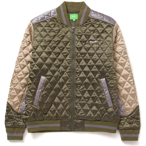 Abbigliamento Giubbotti Huf Giacca invernale  - Lightning Bomber Jacket Verde