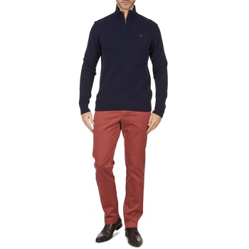 Abbigliamento Uomo Chino Hackett STRETCH TWILL CHINO Rosa