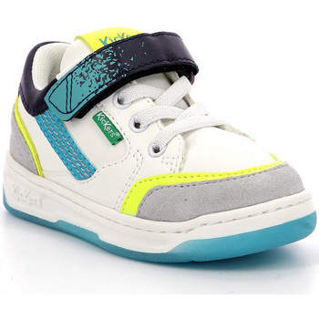 Scarpe Bambino Sneakers basse Kickers Kouic Bianco