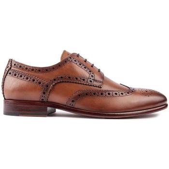 Scarpe Uomo Richelieu Sole Doughty Brogue Scarpe Marrone