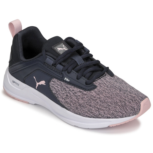 Scarpe Bambino Sneakers basse Puma JR COMET 2 ALT Nero / Bianco / Rosa