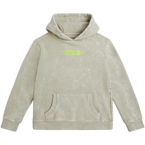 Abbigliamento Bambino Felpe Guess HOODED LS ACTIVE TOP Grigio