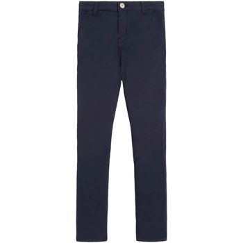 Abbigliamento Bambino Pantaloni Guess SATEEN CHINO PANTS CORE Blu