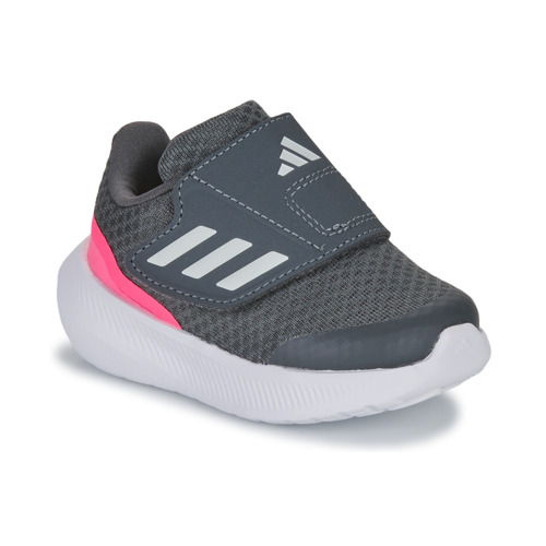 Scarpe Bambina Running / Trail Adidas Sportswear RUNFALCON 3.0 AC I Grigio / Rosa