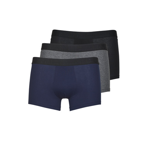 Biancheria Intima Uomo Boxer Hom TONAL PACK X3 Nero / Blu / Grigio