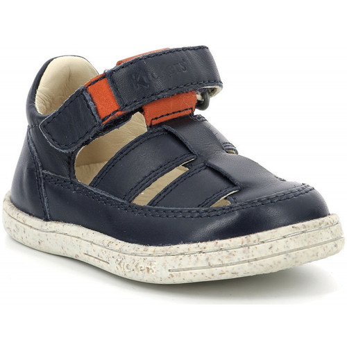 Scarpe Unisex bambino Sandali Kickers Tractus Blu