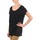 Abbigliamento Donna T-shirt maniche corte La City MC NOIR Nero