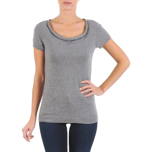 Abbigliamento Donna T-shirt maniche corte La City PULL COL BEB Grigio