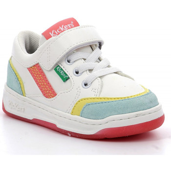 Scarpe Bambina Sneakers basse Kickers Kouic Bianco