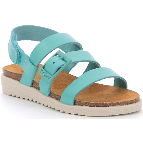 Scarpe Bambina Sandali Kickers Alana Kid Blu