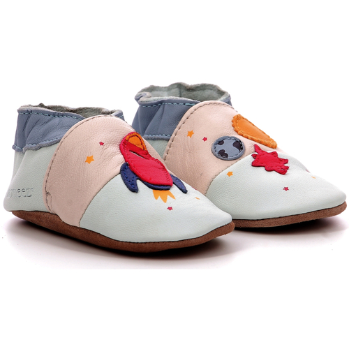 Scarpe Bambino Scarpette neonato Robeez Deep Space Area Blu