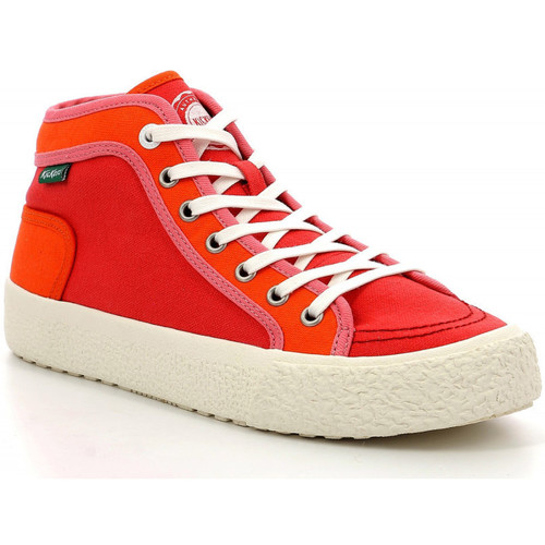 Scarpe Donna Sneakers alte Kickers Arveiler Rosso