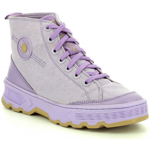 Scarpe Donna Sneakers alte Kickers Kick Way Viola