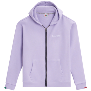 Abbigliamento Felpe Kickers Zip Up Hoody Viola