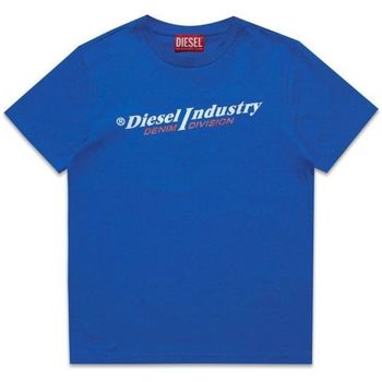 Abbigliamento Unisex bambino T-shirt & Polo Diesel J001132 00YI9 TDIEGORIND-K80H Blu